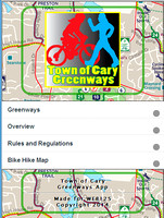 Cary Greenway Mobile App