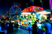 NC State Fair at Night